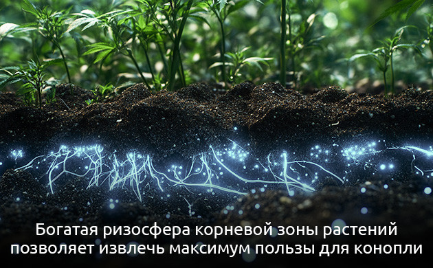 Взаимодействие каннабиса с микроорганизмами