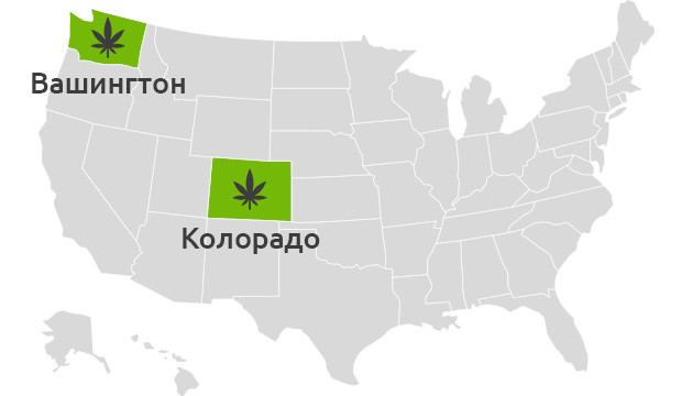 Легализация марихуаны в Вашингтоне и Колорадо