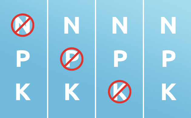 Методы исследования недостатка NPK