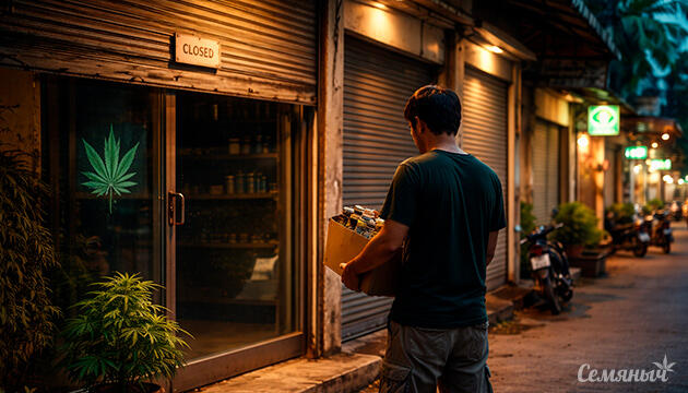 Таиланд усиливает контроль над продажей каннабиса