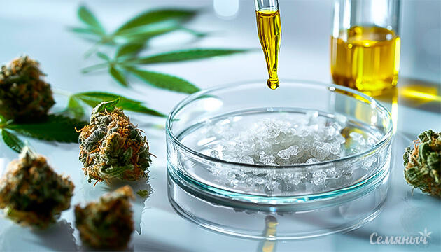 Как производят чистый КБД