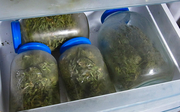 Распад ТГК при различных температурах