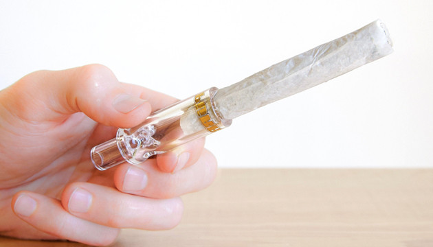 Стеклянный фильтр-мундштук