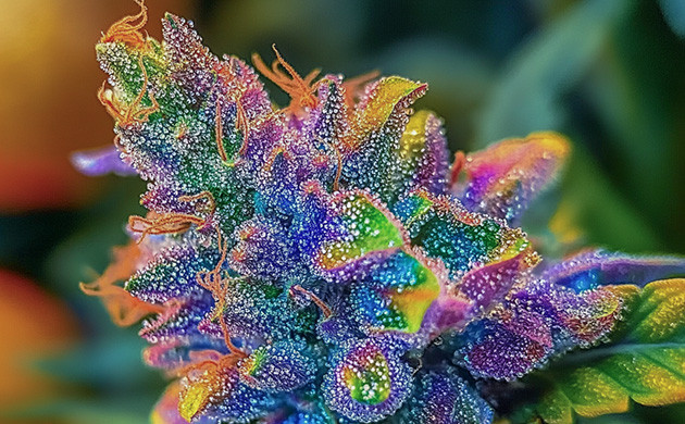 Цветовая палитра конопли