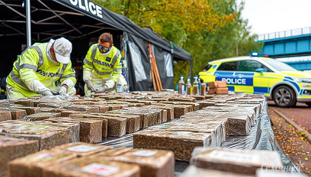Британия фиксирует максимум изъятий каннабиса за полвека