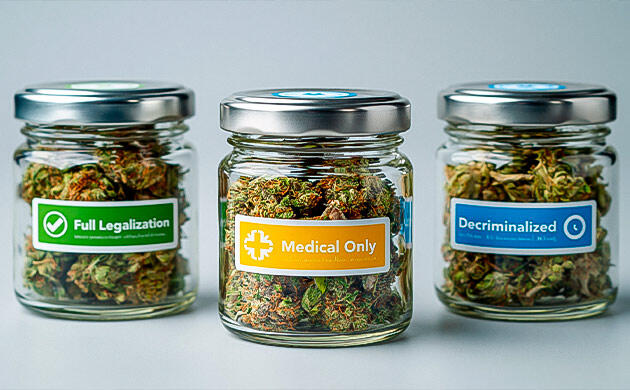 Разные подходы к легализации конопли в странах