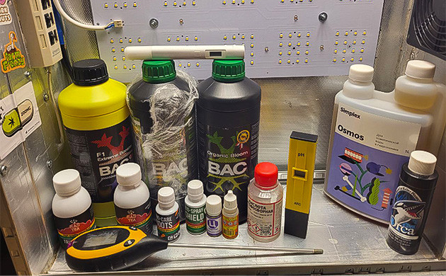 Комплект удобрений для каннабиса