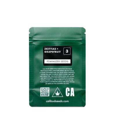 Семена сорта Zkittlez x Grapefruit (7CH Seeds & Cali Buds Seeds)