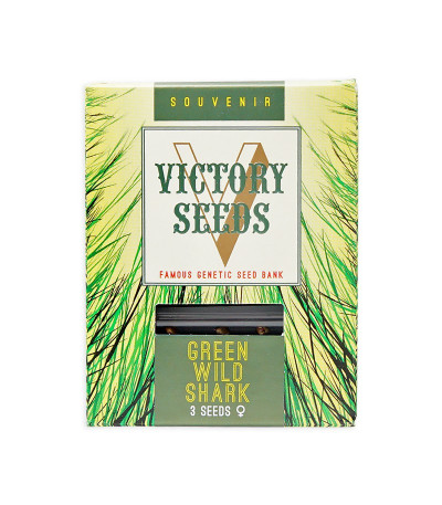 Семена сорта Green Wild Shark fem (Victory Seeds)