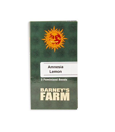 Семена сорта Amnesia Lemon fem (Barney's Farm)