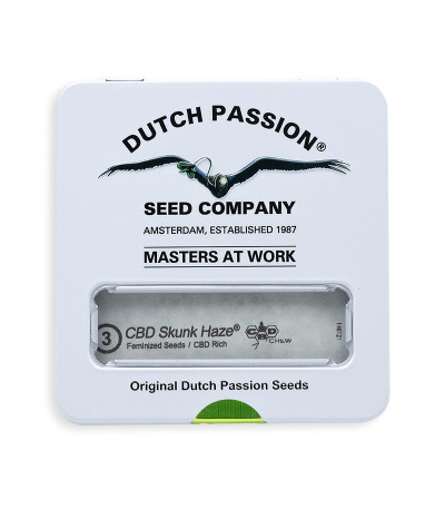 Семена сорта CBD Skunk Haze fem (Dutch Passion)