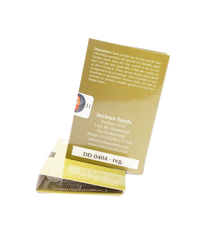 Семена сорта Double Dutch reg (Serious Seeds)