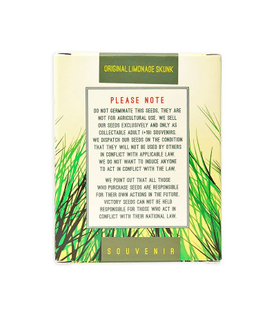 Семена сорта Original Limonade Skunk fem (Victory Seeds)