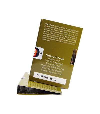 Семена конопли Bubble Gum от Serious Seeds