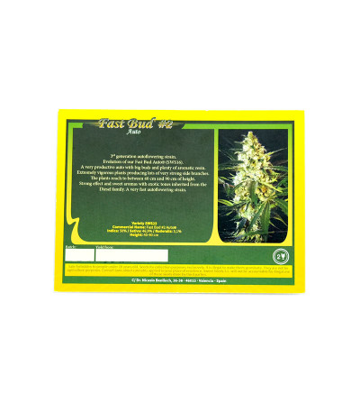 Семена сорта Fast Bud #2 Auto fem (Sweet Seeds)