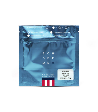 Семена конопли сорта Kush Mints Fast Version