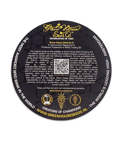 Семена сорта El Nino fem