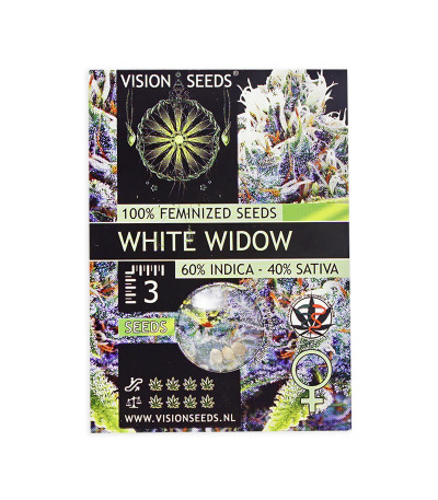 Семена сорта White Widow fem (Vision Seeds)